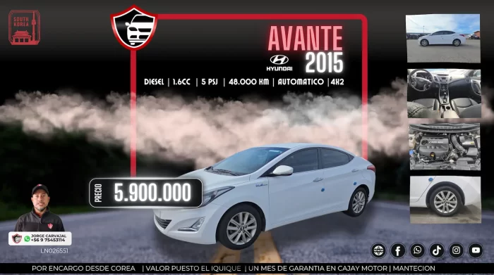 Hyundai Avante 2015