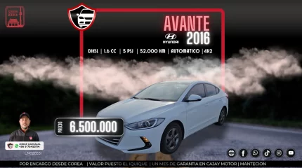 Hyundai Avante 2016